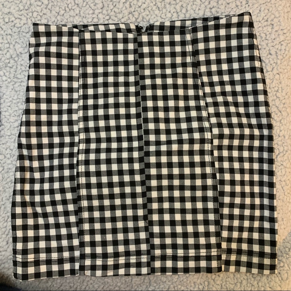 Black and white free people skirt 6